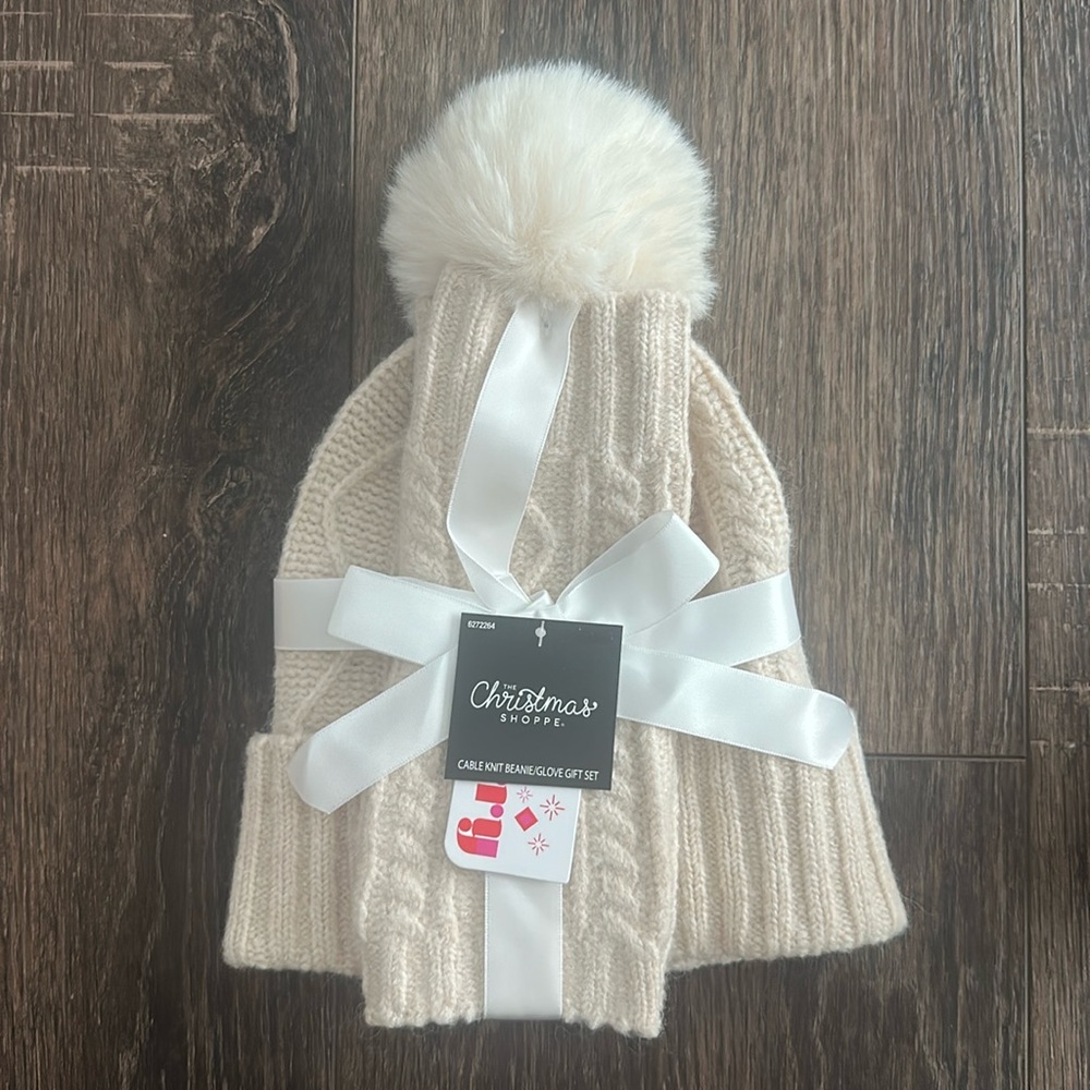 NWT beanie and glove gift set